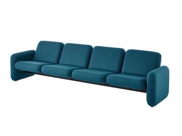 WILKES - Sectional 4 seater fabric sofa by Herman Miller - view 2